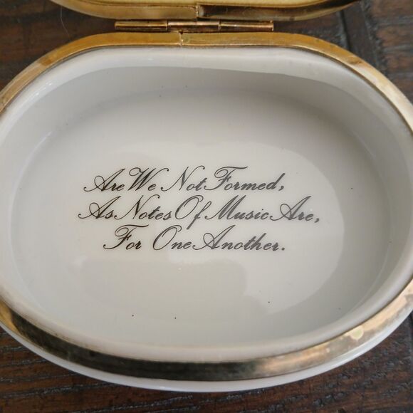 Taj Importing Co. San Francisco Music Trinket Box Pegasus Plays Impossible Dream - Picture 10 of 10